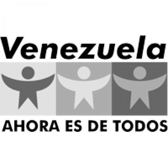 Logo of Venezuela es de todos (gris)