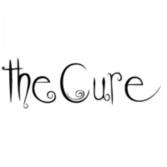 Logo of The Cure Kiss Me era Logo