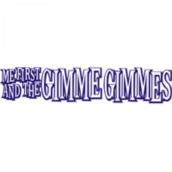 Logo of me first and the gimme gimmes