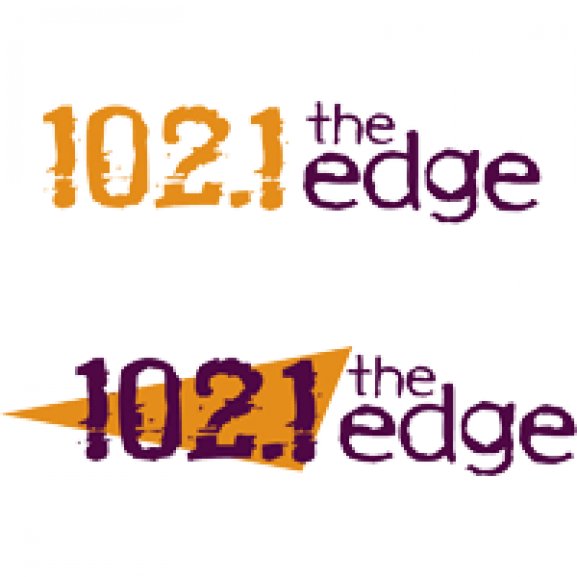 Logo of 102.1 The Edge