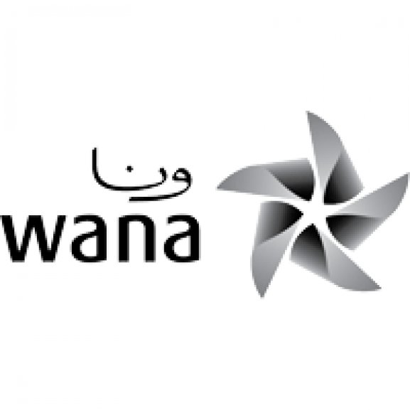 Logo of wana corp_bw_morocco_maroc