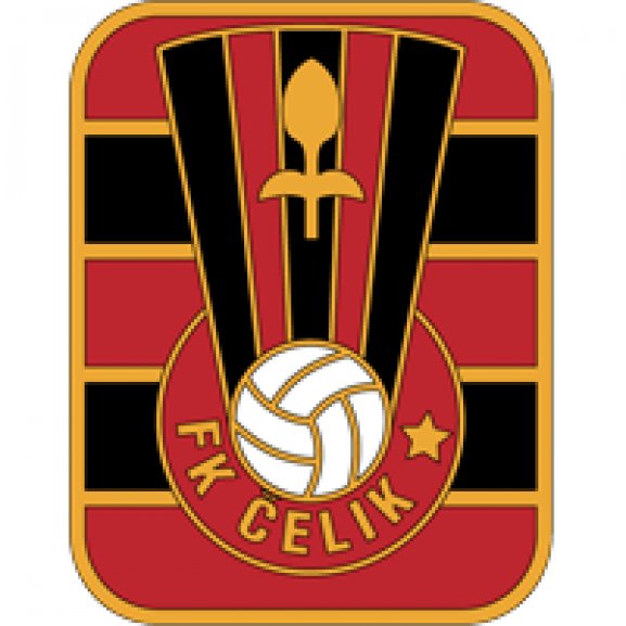 Logo of FK Celik Zenica (logo of 70&#039;s - 80&#039;s)
