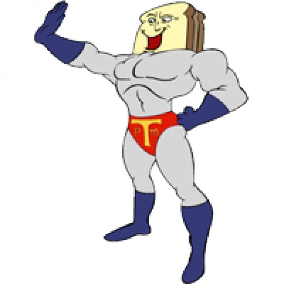 Logo of powdered toast man