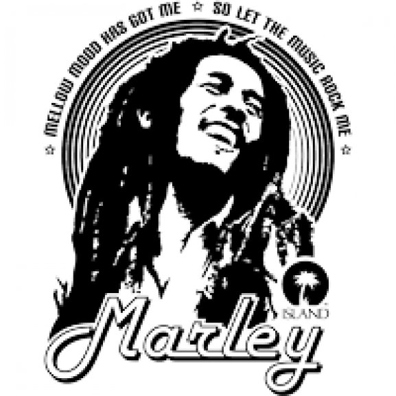 Logo of bob marley • wailers • reggae • rasta