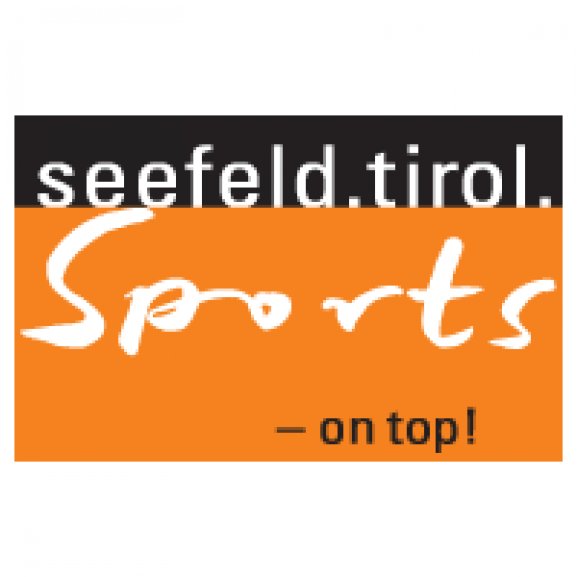 Logo of Seefeld Tirol Sports on top!