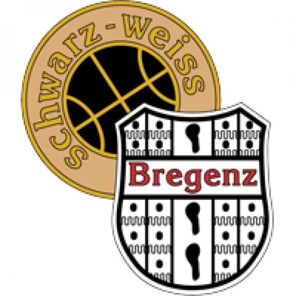 Logo of Schwarz Weiss Bregenz (logo of 70's - 80's)