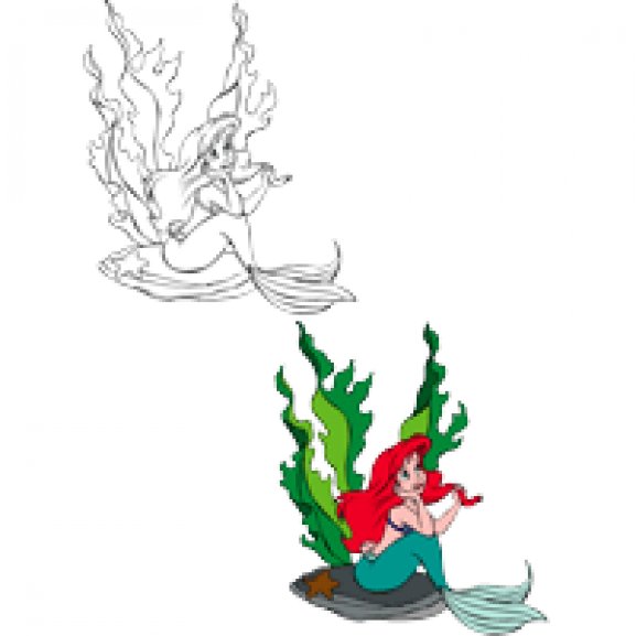 Logo of The little mermaid - Ariel