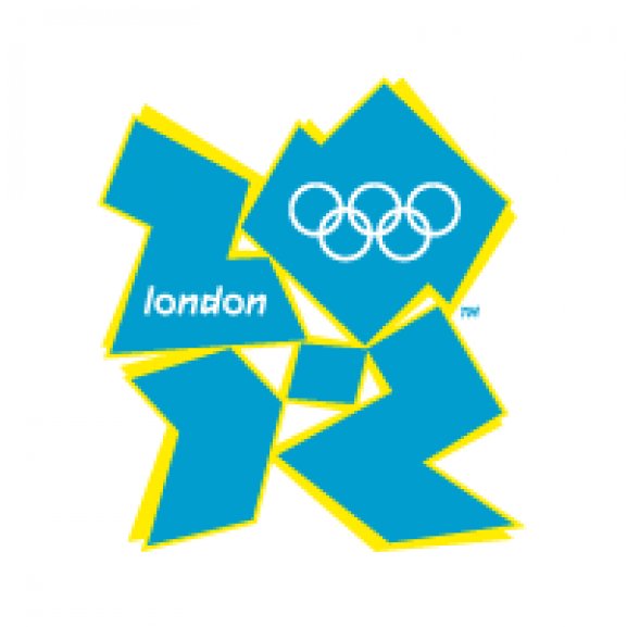 Logo of London 2012 Logo - Blue