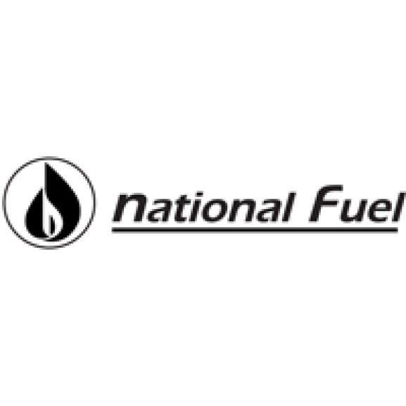 Logo of National Fuel b&w
