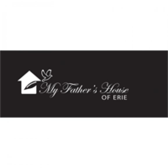 Logo of My Fathers House of Erie b&w