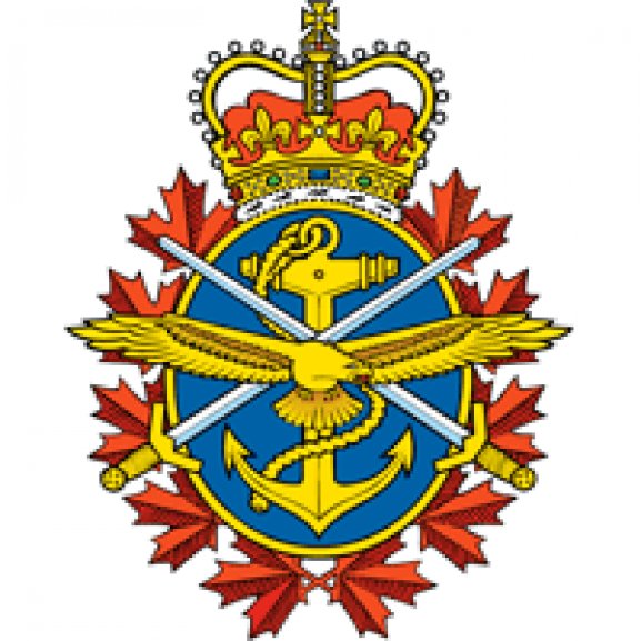 Logo of Canadian Forces tri-service badge
