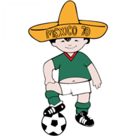 Logo of Mundial Futbol Mexico 1970 (Juanito Mascot Soccer)