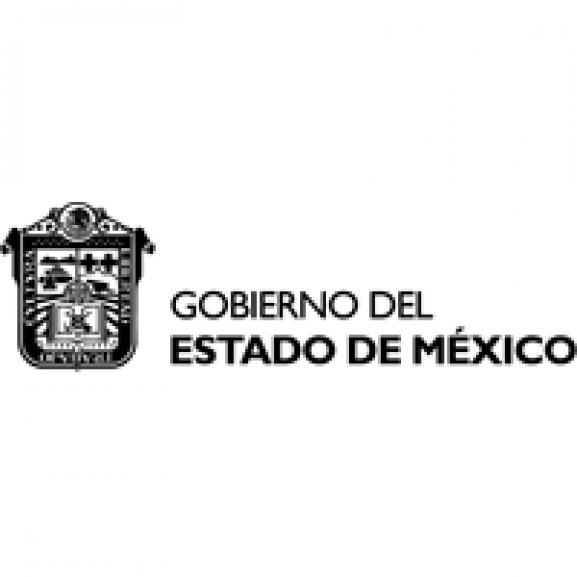 Logo of Gobierno del Estado de México (b y n)