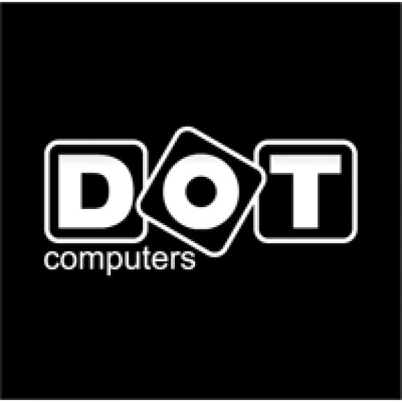 Logo of DOT computers BW