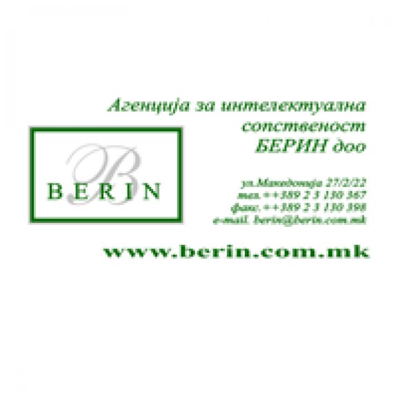 Logo of berin