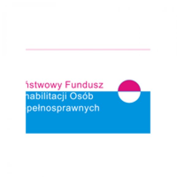 Logo of Państwowy fundusz osób niepełnosprawnych