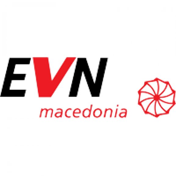 Logo of evn macedonia