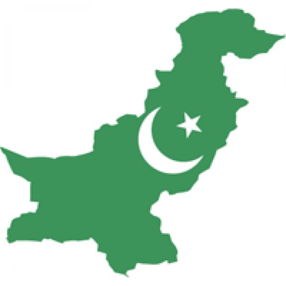 Logo of map of pakistan