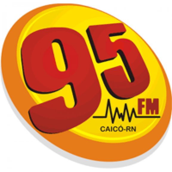 Logo of 95 FM Caicó-RN