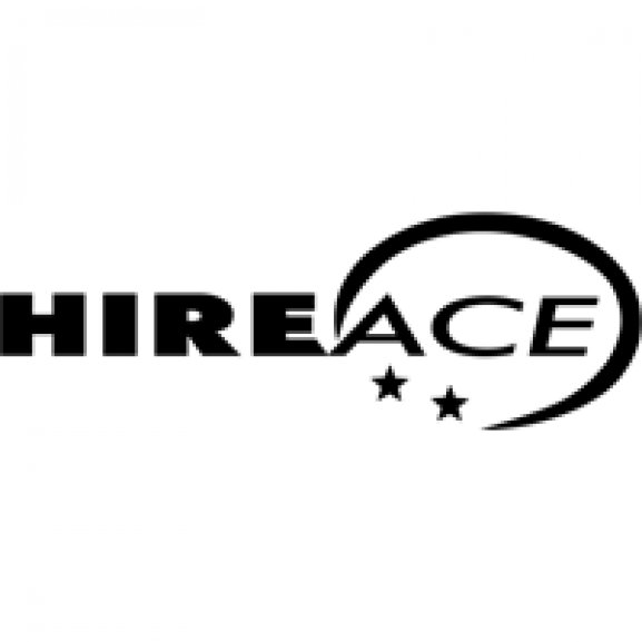Logo of Hireace BLACK