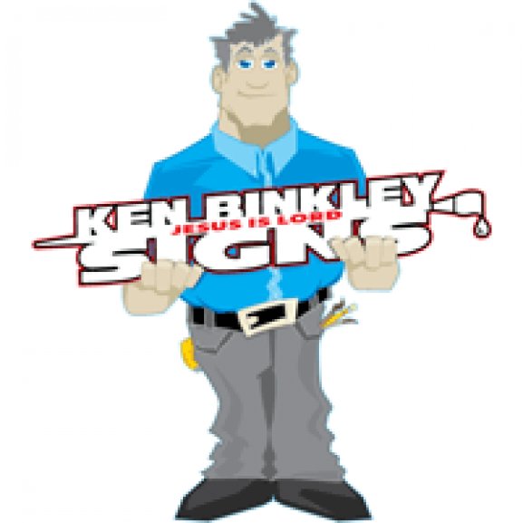 Logo of KEN BINKLEY SIGN CO CHARACTER