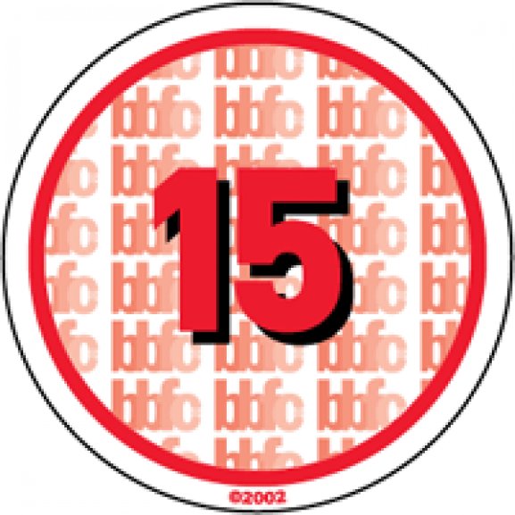 Logo of BBFC 15 Certificate UK