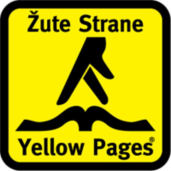 Logo of yellow pages - zute strane