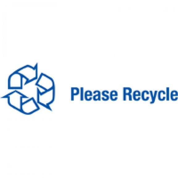 Logo of please recycle