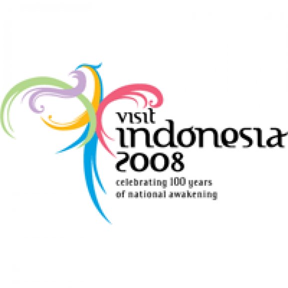 Logo of visit indonesia year 2008