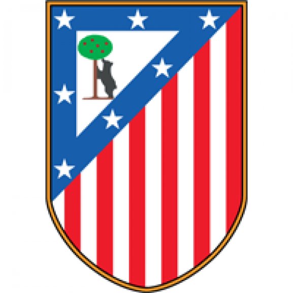 Logo of Club Atletico De Madrid (logo of 70's)