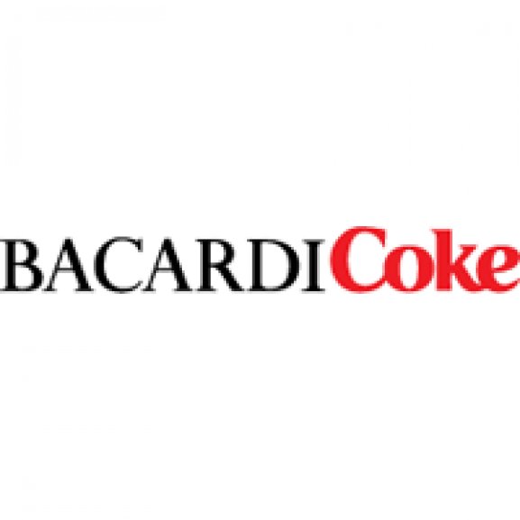 Logo of bacardi coke