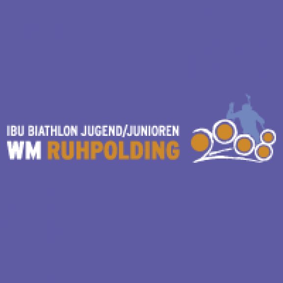 Logo of IBU Biathlon Jugend Junioren WM Ruhpolding