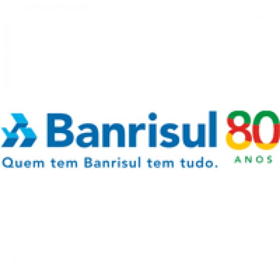 Logo of BANRISUL 80 ANOS