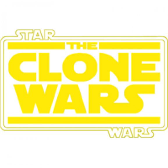 Logo of star wars the clone wars