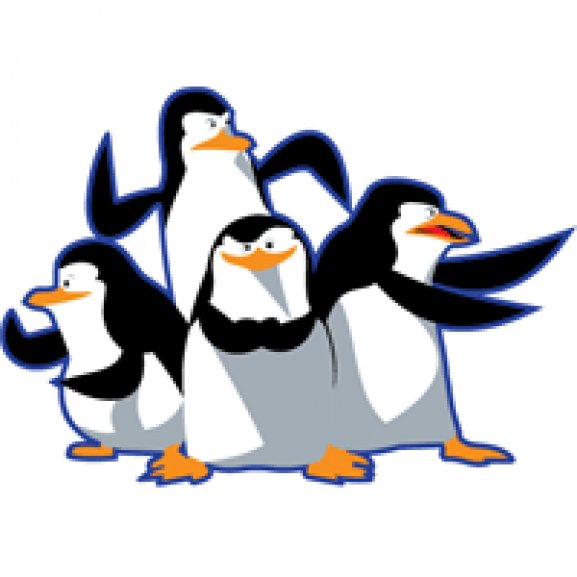 Logo of madagascar pinguinos penguins
