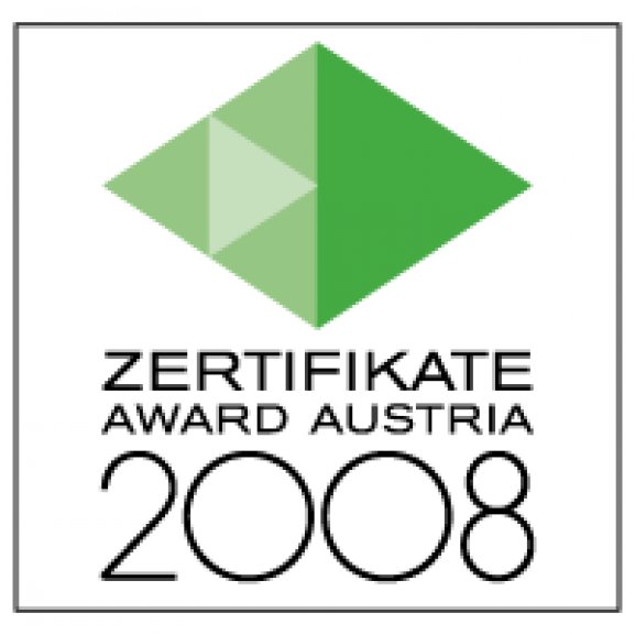Logo of Zertifikate Award Austria 2008
