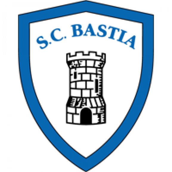 Logo of SC Bastia (80's logo)