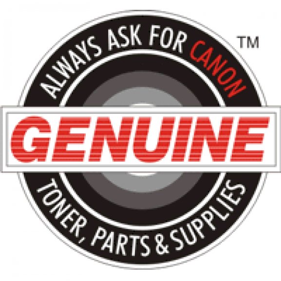 Logo of Canon Genuine Supplies