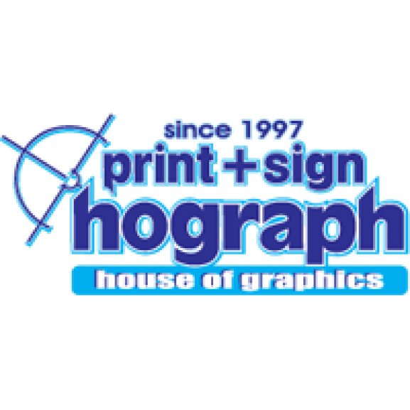 Logo of hograph print &amp; sign GR