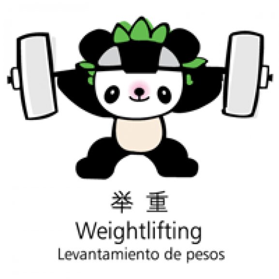 Logo of Bejing_2008_mascot_Weightlifting