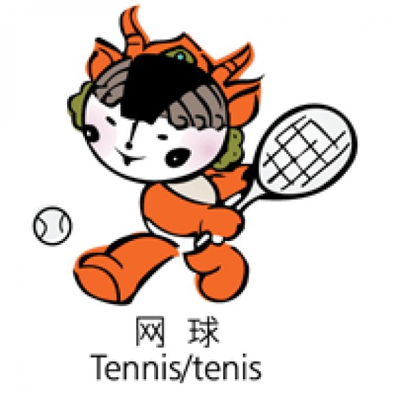 Logo of Mascota pekin 2008 (Tenis) - Beijing 2008 (Tennis)