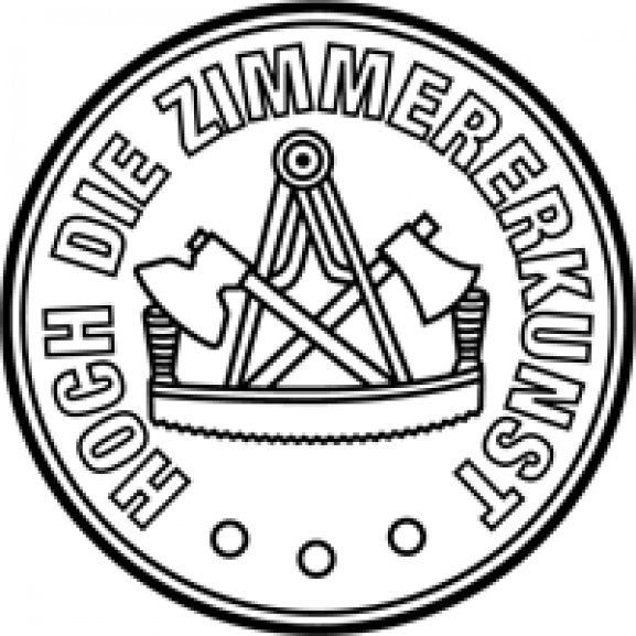 Logo of Hoch Die Zimmererkunst black