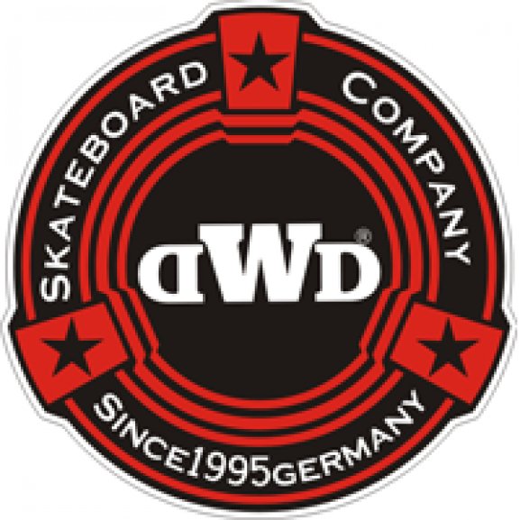 Logo of dwd skateboard company