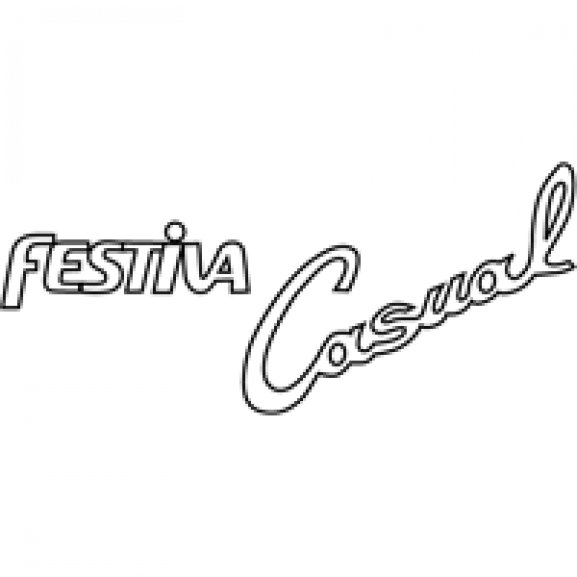 Logo of Ford Festiva and casual logo
