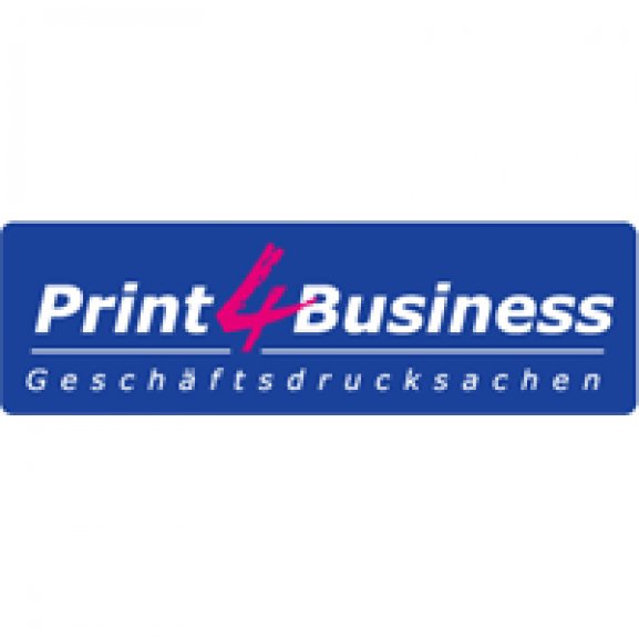 Logo of Print4Business (invers)
