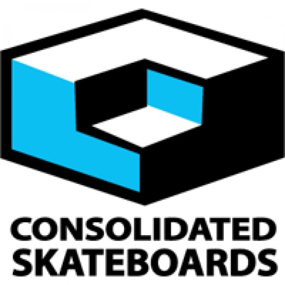 Logo of consolidated skateboards