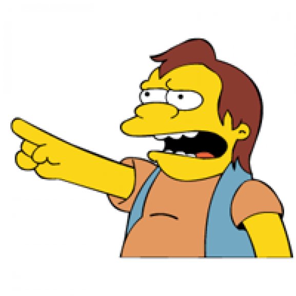 Logo of NELSON MUNTZ(LOS SIMPSONS)