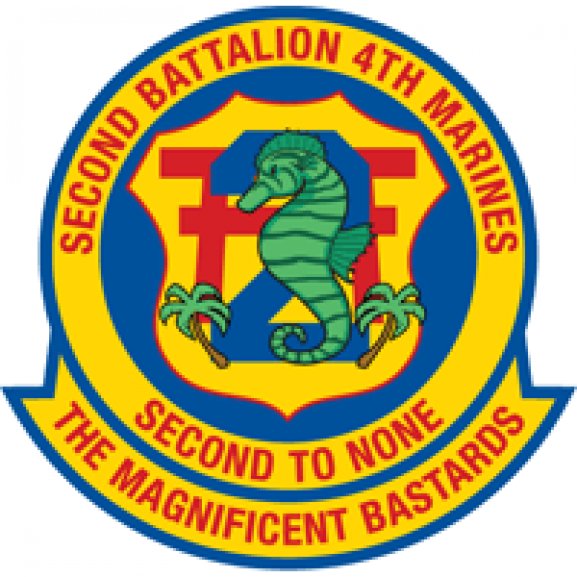 Logo of 2nd Battalion 4th Marine Regiment USMC
