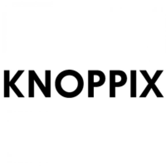 Logo of KNOPPIX (letters only)
