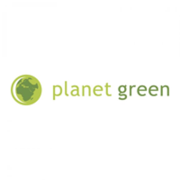 Logo of planet green discovery channel